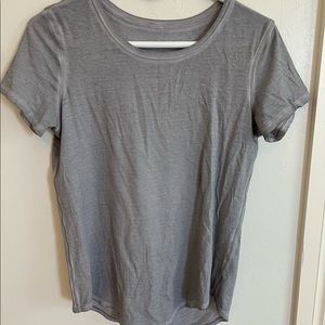 Lululemon love crew III *fade- washed glacier grey* size 4
